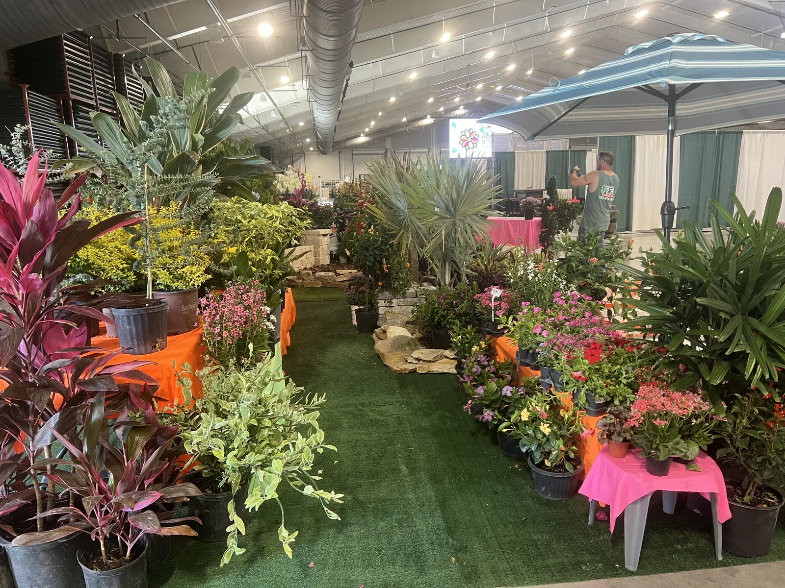 Plant and material showcase